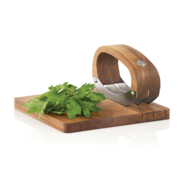 Logo trade promotional giveaway photo of: AdHoc RoccaVerde Chopping knife with chopping board