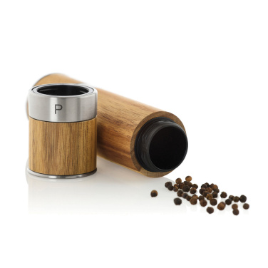 Logotrade business gifts photo of: AdHoc Duomill Pepper and salt double mill