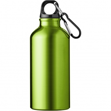 Logo trade firmakingi pilt: Oregon 400 ml alumiiniumist veepudel karabiiniga