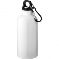 Oregon 400 ml alumiiniumist veepudel karabiiniga, Valge