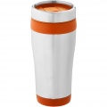 Elwood 410 ml termoskruus, Hõbe/oranž