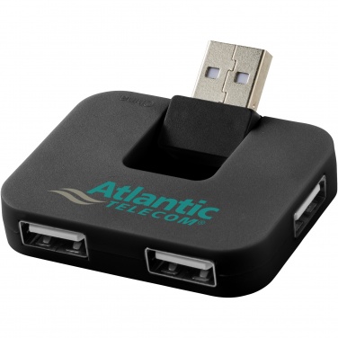 Logo trade reklaamkingituse pilt: Gaia 4-pordiline USB-jaotur