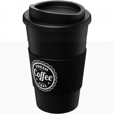 Logotrade reklaamkingitused pilt: Americano® 350 ml silikoonist võruga kohvitops