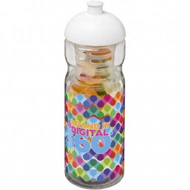 Logo trade reklaamkingi pilt: H2O Active® Base 650 ml kuppelkaanega spordipudel ja infusioon
