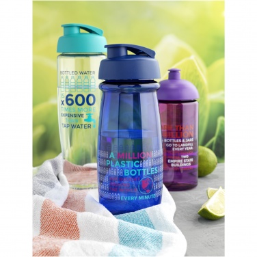 Logo trade meened foto: H2O Active® Pulse 600 ml keeratava kaanega spordipudel