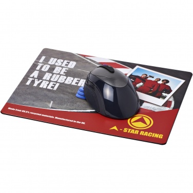 Logo trade reklaamtoote pilt: Brite-Mat® hiirematt rehvimaterjaliga