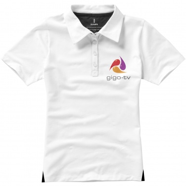 Logo trade ärikingid foto: Markham lühikeste varrukatega naiste stretšpolo
