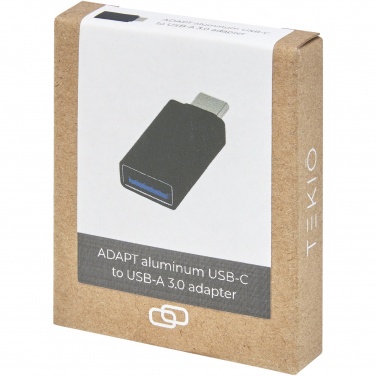 Logo trade firmakingituse pilt: ADAPT alumiiniumist USB-C adapteriga USB-A 3.0