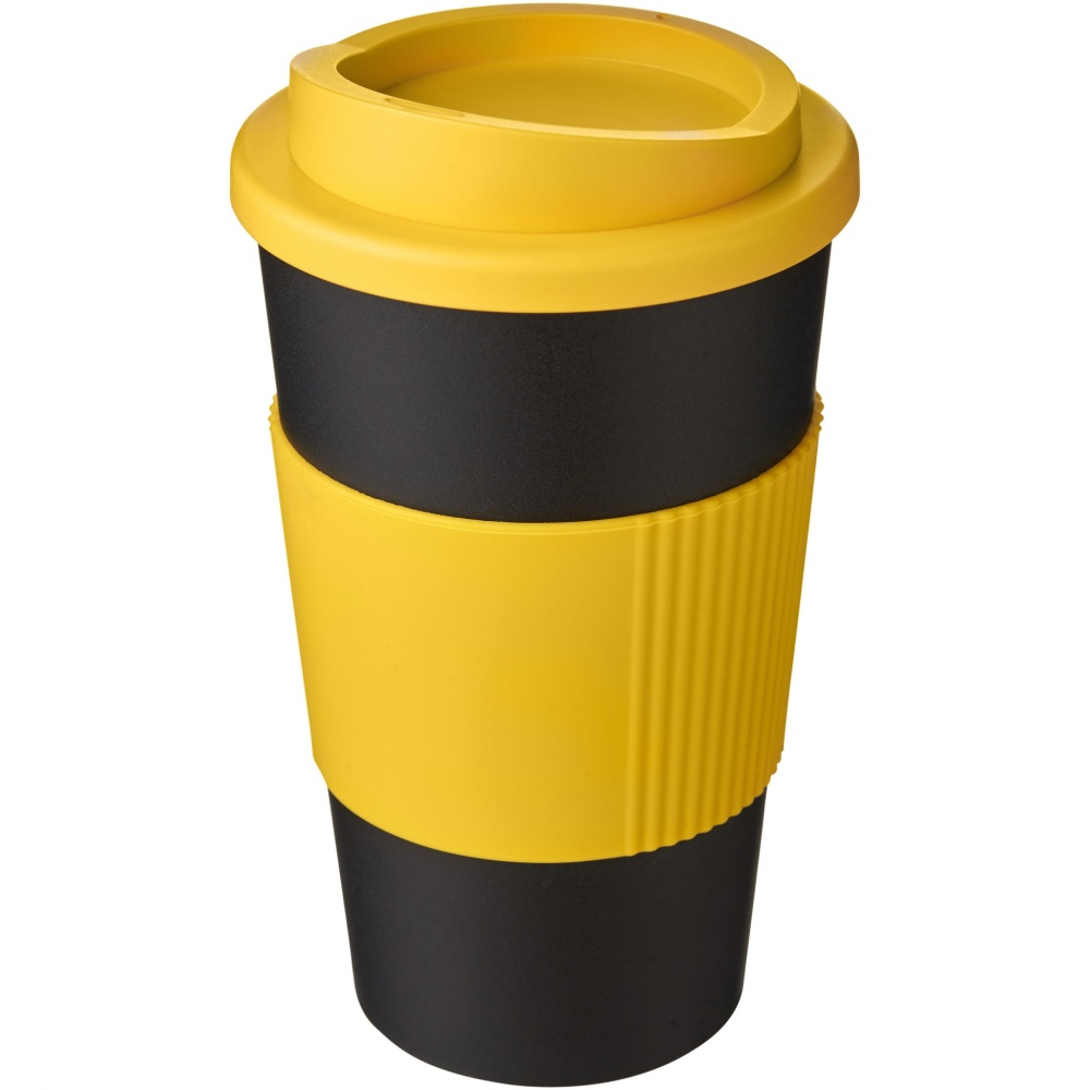 Logotrade ärikingitused pilt: Americano® 350 ml silikoonist võruga termoskruus