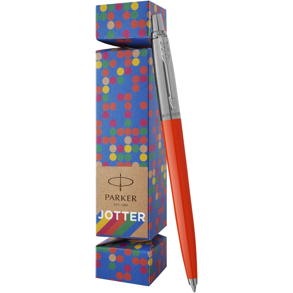 Logo trade meened foto: Parker Jotter Cracker Pen kinkekomplekt