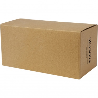 Logotrade reklaamtooted pilt: Manti 2-osaline 350 ml topeltseinaga klaasist tass bambusest alusega 