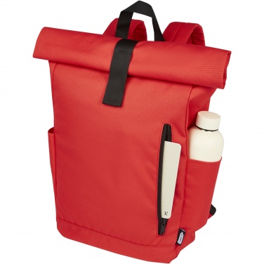Logotrade firmakingid pilt: Byron 15,6" GRS RPET rull-top seljakott 18L