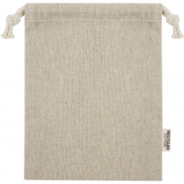 Logotrade reklaamkingituse foto: Pheebs 150 g/m² GRS taaskasutatud puuvillast kinkekott väike 0,5L