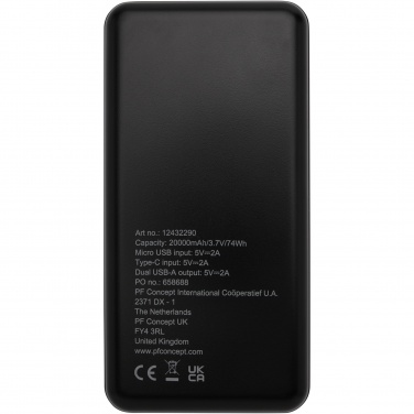Logo trade firmakingi pilt: Loop 20 000 mAh taaskasutatud plastist toitepank 