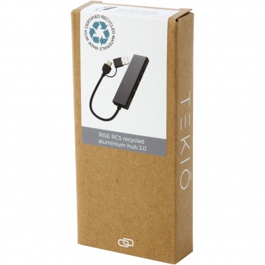 Logo trade firmakingi pilt: Rise RCS-i taaskasutatud alumiiniumist USB 2.0 jaotur