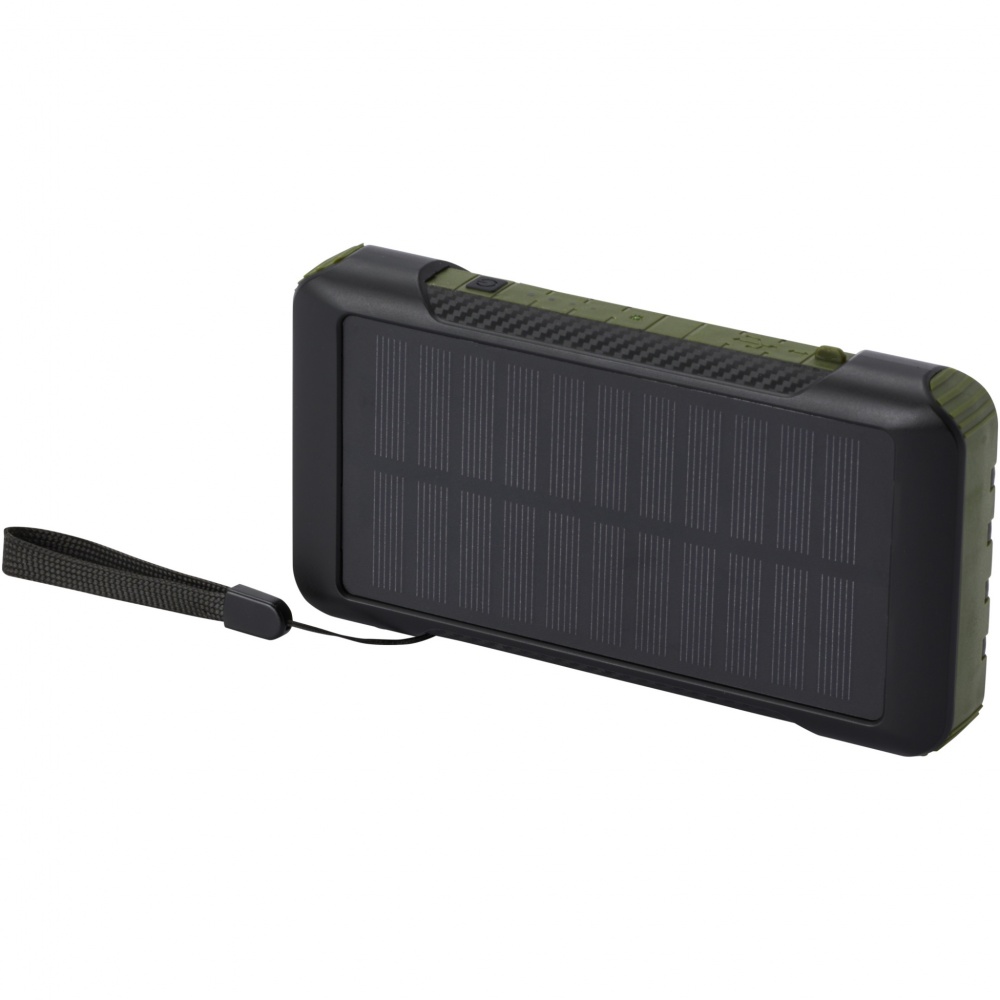 Logo trade firmakingituse pilt: Soldy 10 000 mAh RCS taaskasutatud plastist päikesedünamo jõupank 