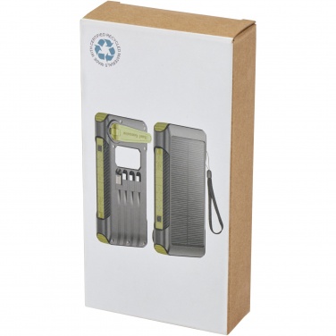 Logotrade ärikingi foto: Soldy 10 000 mAh RCS taaskasutatud plastist päikesedünamo jõupank 