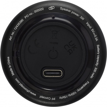 Logo trade ärikingitused foto: Rise 3W RCS taaskasutatud alumiiniumist Bluetooth® minikõlar 