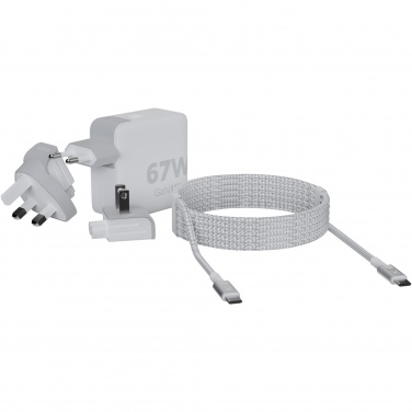 Logotrade firmakingitused pilt: Xtorm XVC2067 GaN Ultra 67W reisilaadija 100W USB-C PD-kaabliga