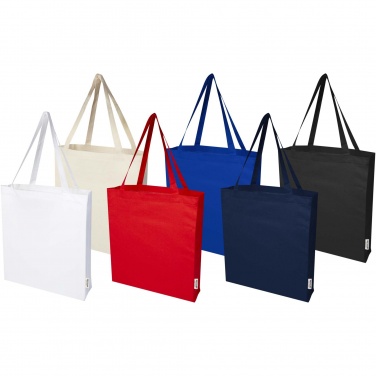 Logotrade meene foto: Madras 140 g/m² GRS-i taaskasutatud puuvillast kandekott