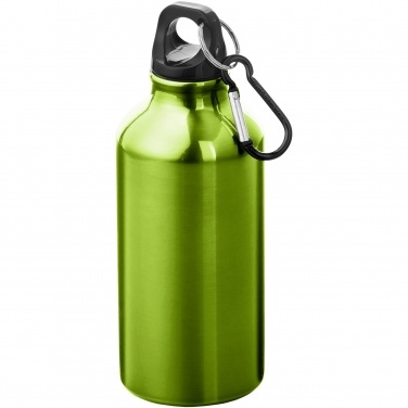 Logotrade ärikingid pilt: Oregon 400 ml alumiiniumist veepudel karabiiniga