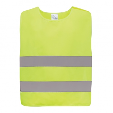 Logotrade firmakingituse foto: GRS taaskasutatud PET hästi nähtav turvavest 7-12 aastat