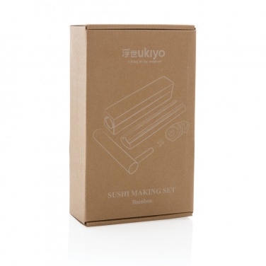 Logo trade reklaamkingituse pilt: Ukiyo bambusest sushi valmistamise komplekt