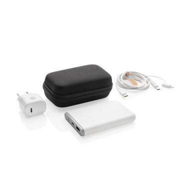 Logo trade firmakingid foto: Surge RCS taaskasutatud PET 20W tüüpi C 3 tk laadimiskomplekt
