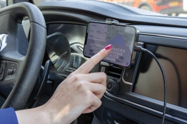 Logotrade ärikingituse foto: Acar RCS taaskasutatud plastikust 360 kraadi autotelefoni hoidik