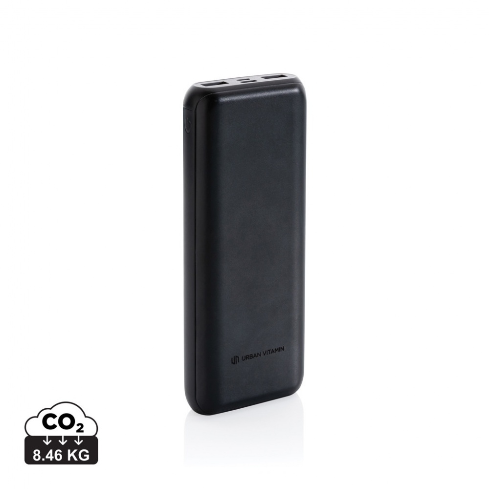 Logo trade reklaamtoote pilt: Urban Vitamin Pasadena 20 000 mAh 18W PD toitepank