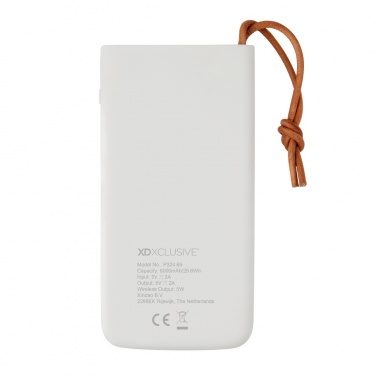Logo trade reklaamkingituse pilt: Aria 8000 mAh 5W juhtmevaba laadimise akupank