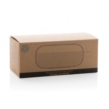 Logotrade meene foto: RCS taaskasutatud plastist Soundbox 5W kõlar