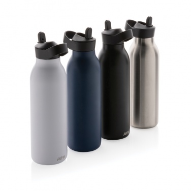 Logo trade reklaamtoote pilt: Avira Ara RCS Re-steel klappkaanega veepudel 500ml