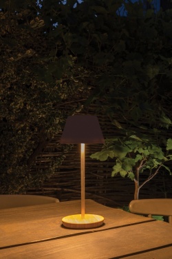Logotrade meened pilt: Pure Glow RCS usb-taaslaetav taaskasutatud plastikust laualamp