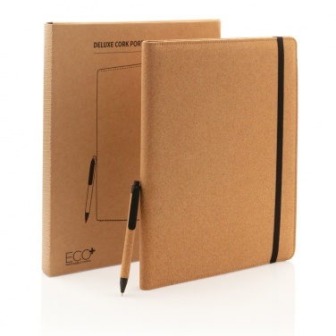 Logotrade reklaamtooted pilt: Deluxe korgist portfolio A4 koos pliiatsiga