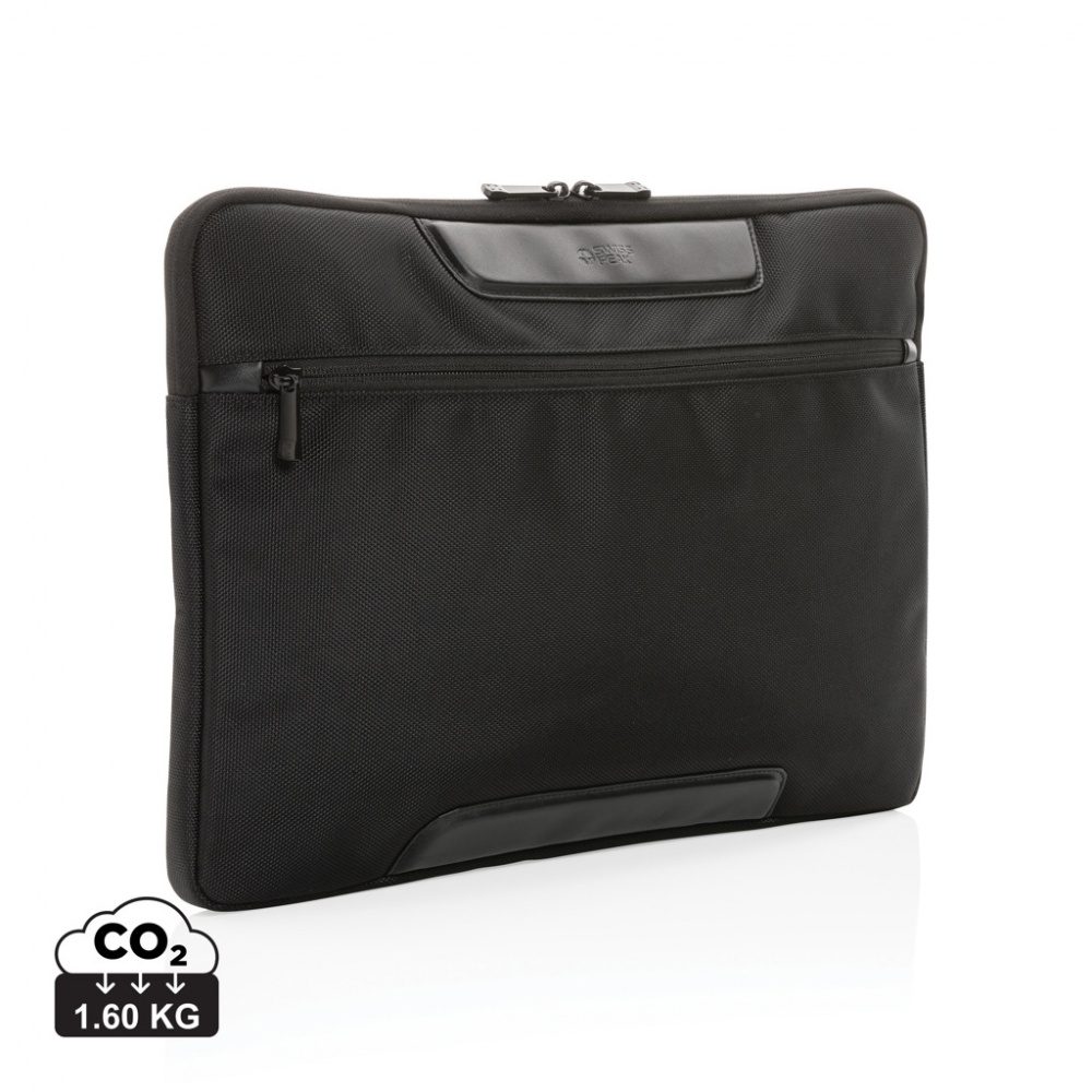 Logotrade ärikingituse foto: Swiss Peak AWARE™ RPET Voyager 15,6-tolline sülearvuti ümbris