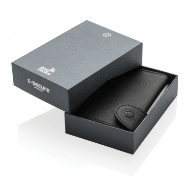 Logotrade ärikingid pilt: C-Secure RFID-kaardi hoidik ja rahakott