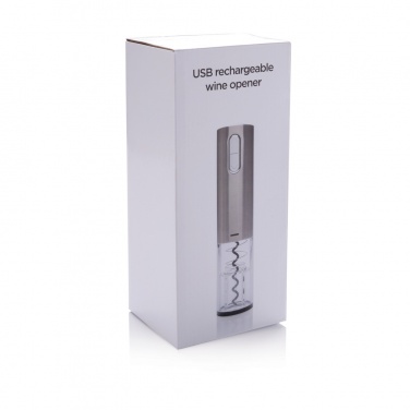 Logotrade meened pilt: Elektriline veiniavaja - USB laetav
