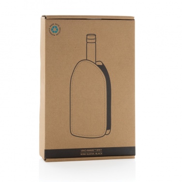 Logotrade reklaamtoote foto: Vino AWARE™ RPET veinijahuti ümbris