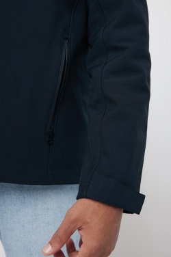 Logotrade ärikingi foto: Iqoniq Makalu meeste taaskasutatud polüestrist softshell jakk
