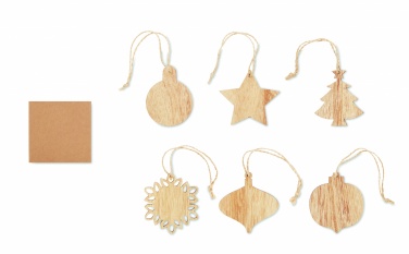 Logo trade meene pilt: Puidust jõuluehete komplekt