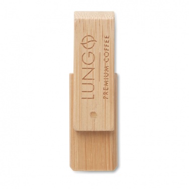 Logo trade reklaamkingi pilt: Bambusest USB 16GB