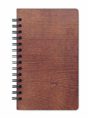Logo trade reklaamkingitused foto: A5 kasepuidust märkmik GROWBOOK™