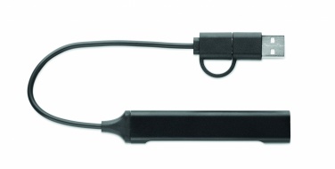 Logotrade firmakingi foto: USB 4 pordiga jaotur 19 cm