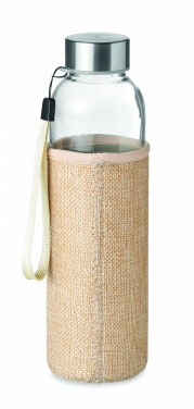 Logo trade reklaamtoote pilt: Klaaspudel kotis 500ml