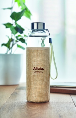 Logotrade firmakingid pilt: Klaaspudel kotis 500ml