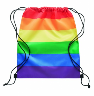 Logotrade reklaamkingitused pilt: Rainbow RPET nööriga kott