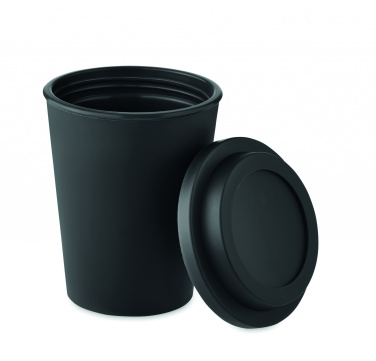 Logotrade meene foto: Kaheseinaline trummel PP 300 ml