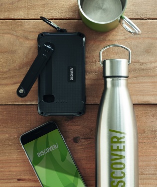 Logotrade firmakingituse foto: 8000 mAh päikeseenergia dünamo laadija