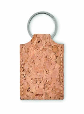 Logo trade firmakingid foto: Ristkülikukujuline korgist võtmehoidja Imatra
